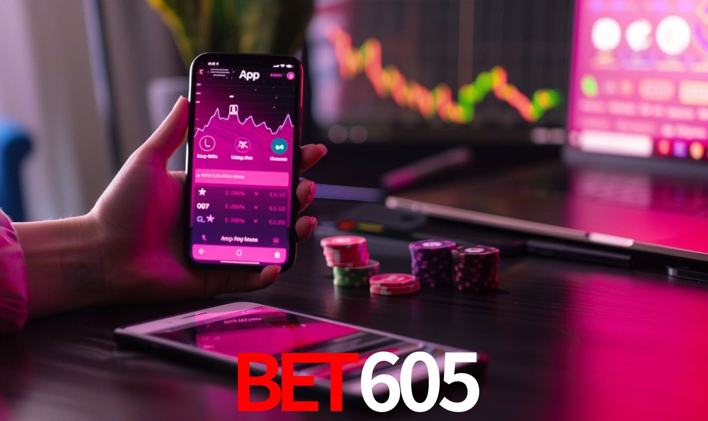 Comparação APP mobile vs versão web da BET605